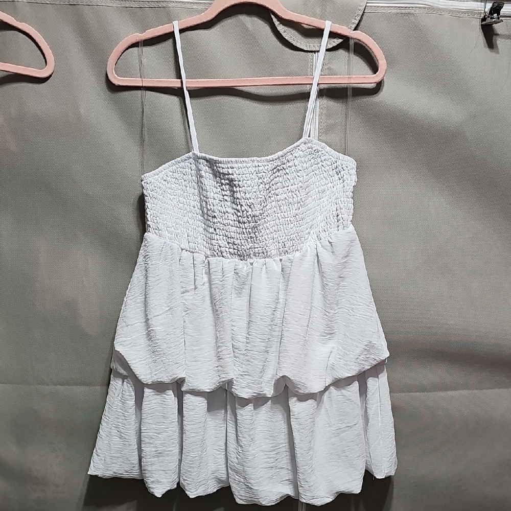 Sugarkiss White Textured Dress